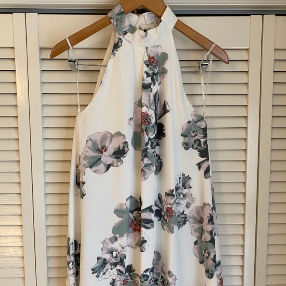 Shilla Floral Halter Neck Dress